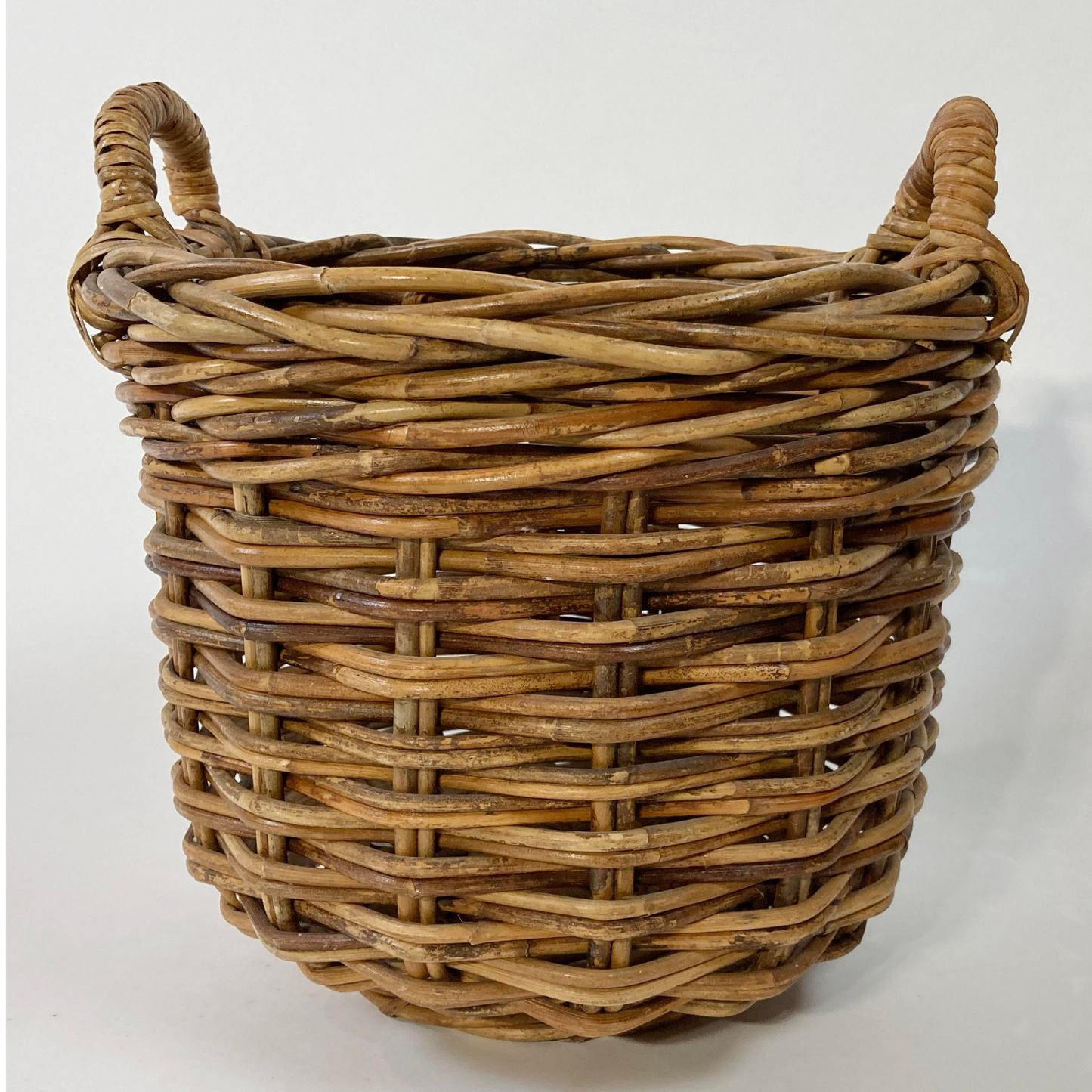 Heavy-Duty Kubu Rattan Baskets – Indoor/Outdoor Lined Organizers