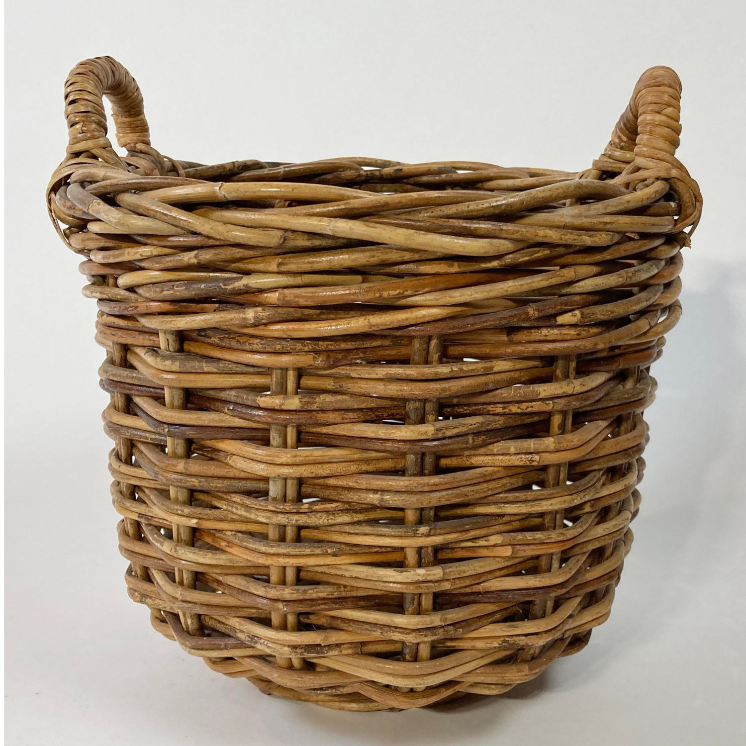 Heavy-Duty Kubu Rattan Baskets – Indoor/Outdoor Lined Organizers