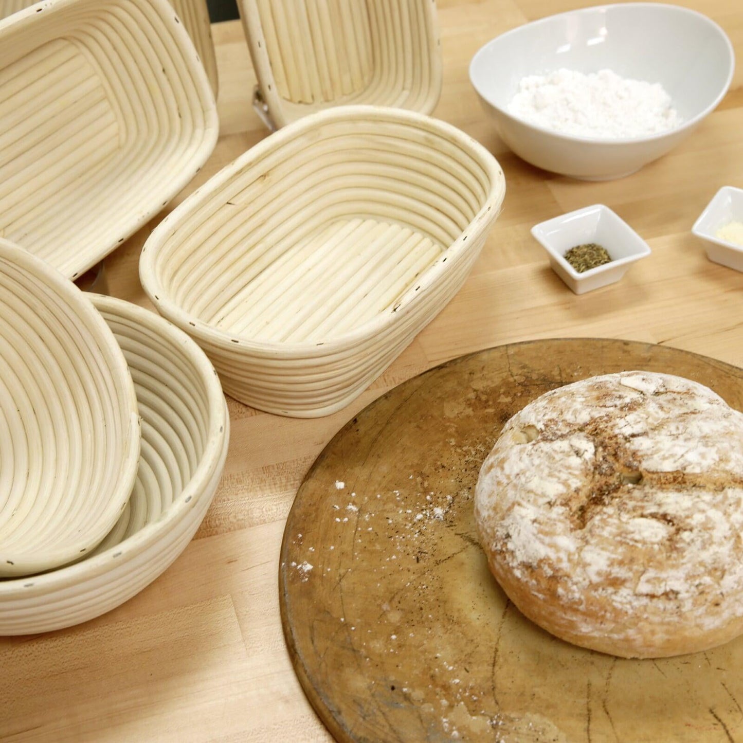 Artisan Rattan Banneton Proofing Basket
