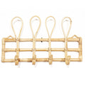 Natural Rattan Wall Hook Rack