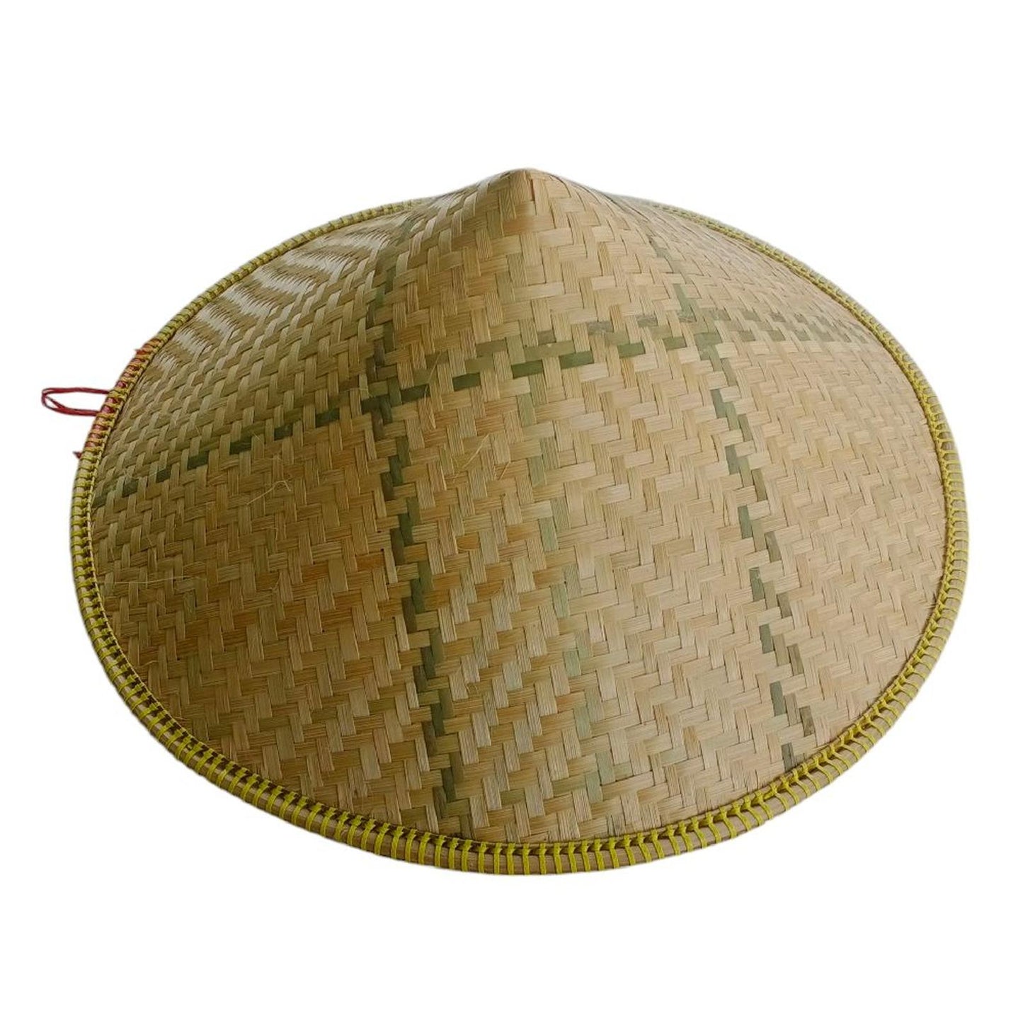 Traditional Woven Bamboo Farmer's Hat